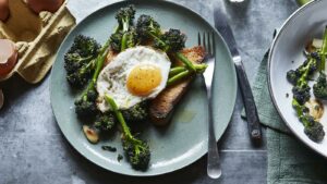 Purple sprouting broccoli everything